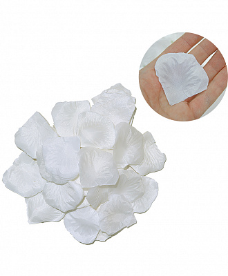 Пелюстки троянд білі 500 од
