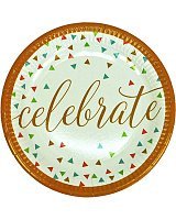 Тарелки праздничные Celebrate 23 см 6 шт Тарелки праздничные Celebrate 23 см 6 шт
