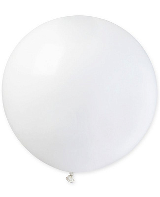 Воздушный шар 18" пастель белый