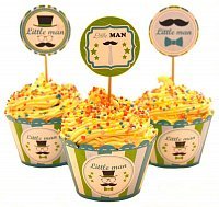 Топперы для кексов Little Man