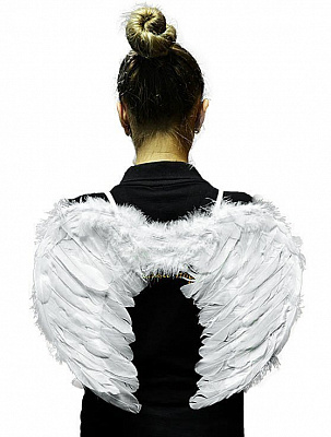 Крылья ангела белые 45х35