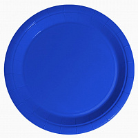 Тарілки пастель (сині) 23см