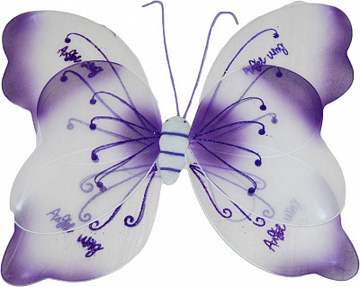 Крылья Сказочная бабочка (фиолетовые)