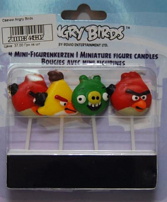 Свечки Angry Birds