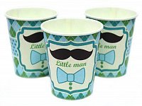 Стаканы праздничные Little Man 6шт Стаканы праздничные Little Man 6шт