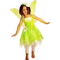 Свята |Новогодние костюмы|Новорічні костюми для Дівчат|Костюм Феї зелений 4-5 років