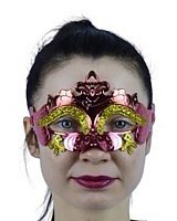 Маска венеция Павлин (красная) Маска венеция Павлин (красная)