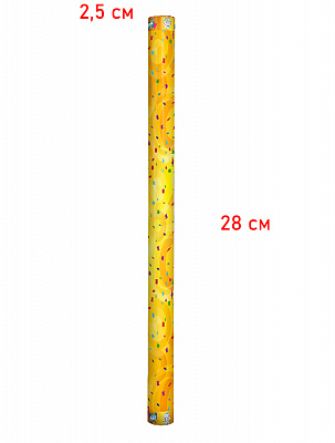Паличка з конфетті 28 см ФанПаті