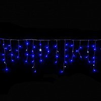 Гирлянда водопад уличная 2,7х0,5м (синяя) Гирлянда водопад уличная 2,7х0,5м (синяя)