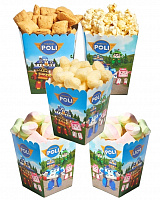 Коробочка для сладостей Робокар 5 шт