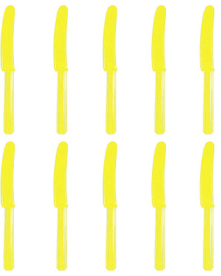 Набор ножей (желтые)