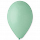 Воздушный шар пастель бирюзовый 12"