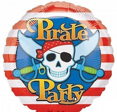 Шар фольгированный Pirate Party