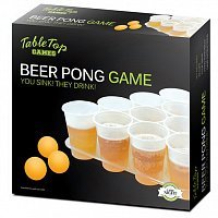 Игра Beer pong 2 подставки 22 стакана Игра Beer pong 2 подставки 22 стакана