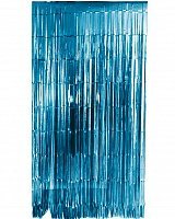 Штора фольгована (аквамарин) 2х1 м