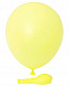 Воздушный шар макарун лимонный 30см