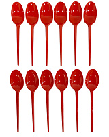 Набор чайных ложек (красные) 12 шт