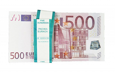 Пачка 500 євро (сувенірні)
