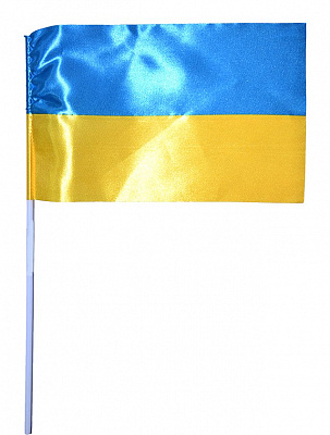 Прапорець Україна 15х25 см