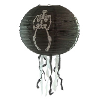 Свята |Декорации на Хэллоуин|Підвісний декор|Ліхтарик Скелет 30 см з підвісками
