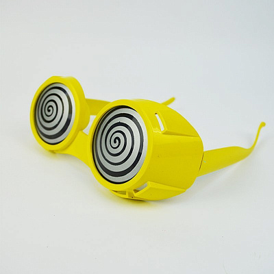 Окуляри гіпнотичні Спіралі (жовті)