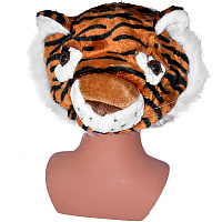 Праздники|Новогодние головные уборы|Шляпы и шапки|Шапка меховая тигр