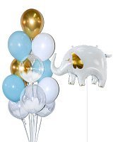 Букет куль Слоник 11 од (гелій) Букет куль Слоник 11 од (гелій)