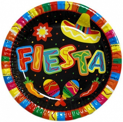 Тарелки праздничные Fiesta 6 шт