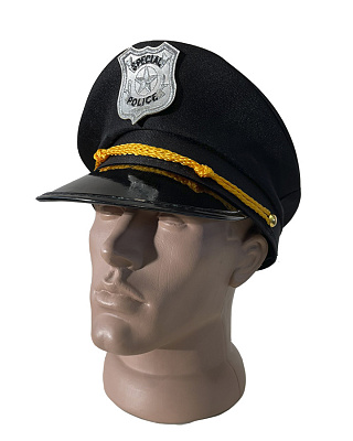 Шляпа Полиция (черная)