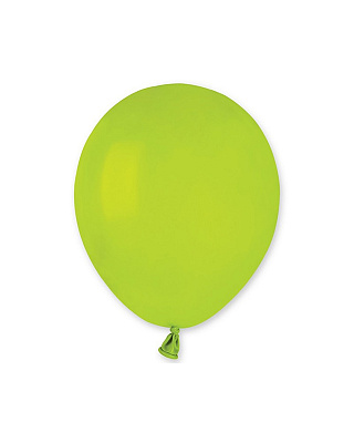 Воздушный шар пастель светло-зеленый 5"