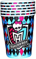 День Рождения|Monster High|Стаканы праздничные Monster High 6 шт