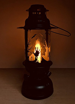 Лампа Хэллоуин (черная)