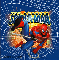 День Рождения|Человек-паук Spiderman|Салфетки праздничные Человек паук