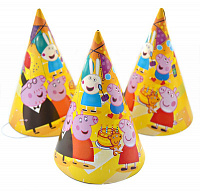 Товары для праздника|Карнавальные шляпы|Колпаки праздничные|Колпачок Свинка Пеппа