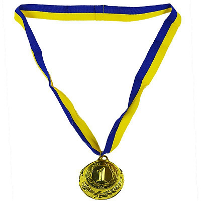 Медаль за 1 место (золото) 6,5см