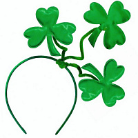 Обруч трилистник клевера (зеленый)