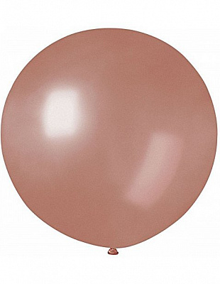 Воздушный шар 18" металлик розовое золото