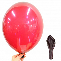 Тематические вечеринки|Праздник с клоунами|Воздушный шар кристалл бургундия 30см
