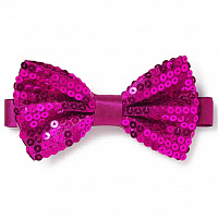 Метелик в паєтках малиновий