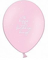 Воздушный шар HB honey розовый 30см Воздушный шар HB honey розовый 30см