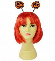 Обруч неон Тыквы (оранжевые)