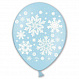 Воздушный шар Снежинки 12" 