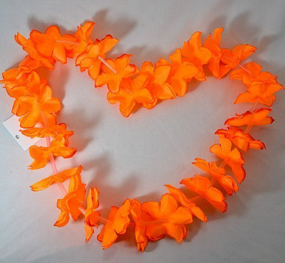 Леи кауаи оранжевые