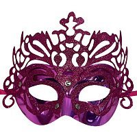 Маска венеция Узоры (Малиновая) Маска венеция Узоры (Малиновая)