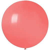 Воздушные шарики|Шары латексные|Круглые|Воздушный шар 27" коралловый