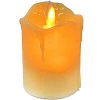 Товари для свята|Свечи|Свічки діодні на батарейках|Свічка на батарейці (молочна) маленька