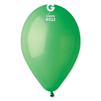 Тематические вечеринки|Цветная вечеринка|Зеленая|Воздушный шар пастель зеленый 12"