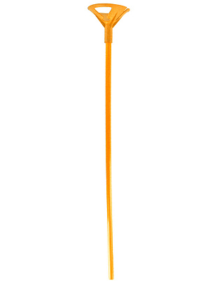 Палочка с держателем для шарика оранжевая