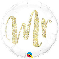 Воздушные шарики|Тематические шары|Романтические шары|Шар фольга 18" MR
