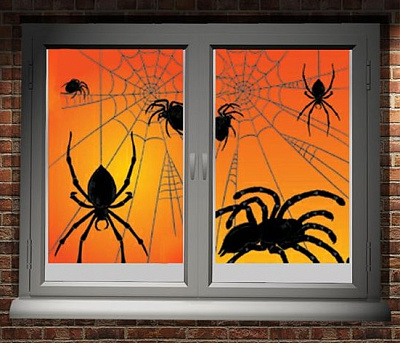 Декорація на вікна Павуки